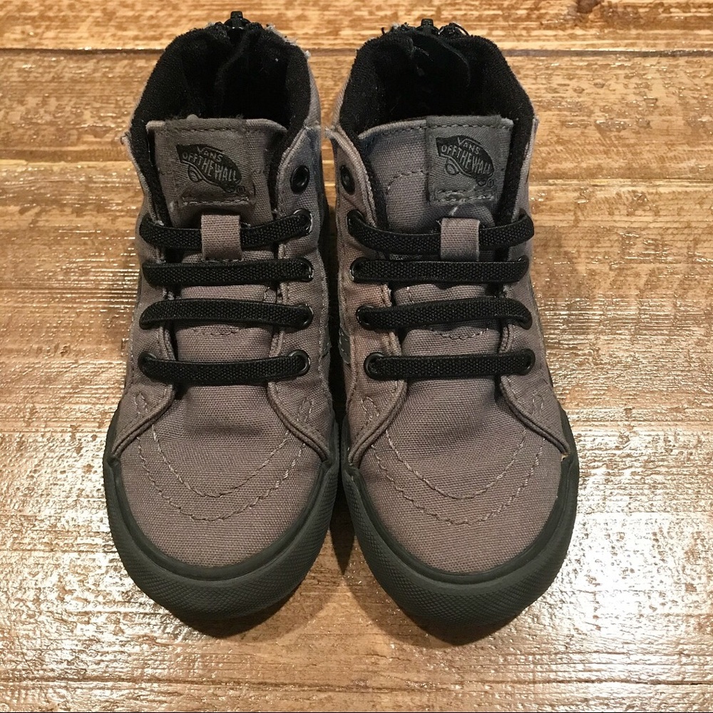 Toddler Vans Dark Gray